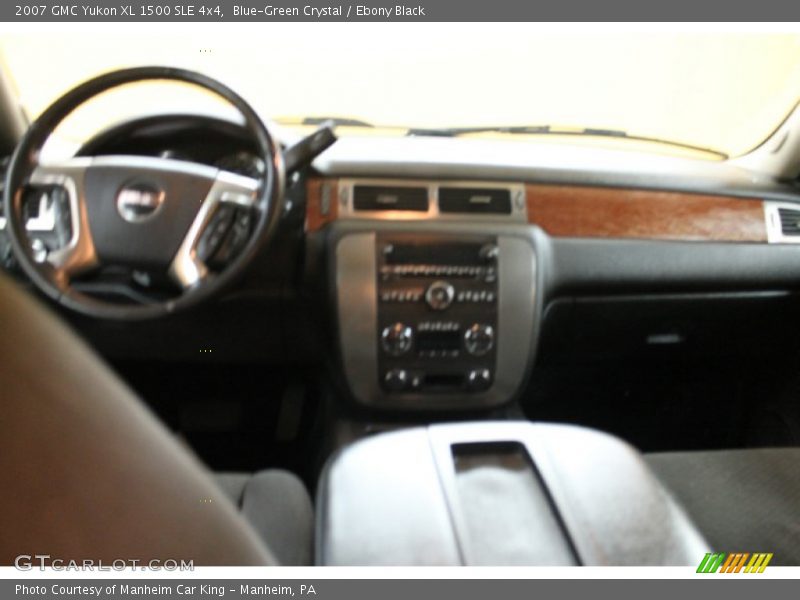 Blue-Green Crystal / Ebony Black 2007 GMC Yukon XL 1500 SLE 4x4