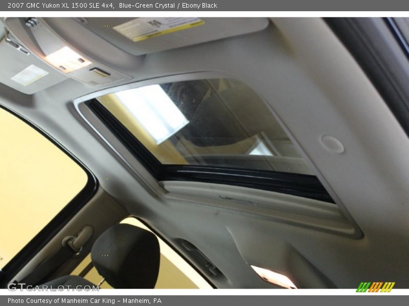 Blue-Green Crystal / Ebony Black 2007 GMC Yukon XL 1500 SLE 4x4