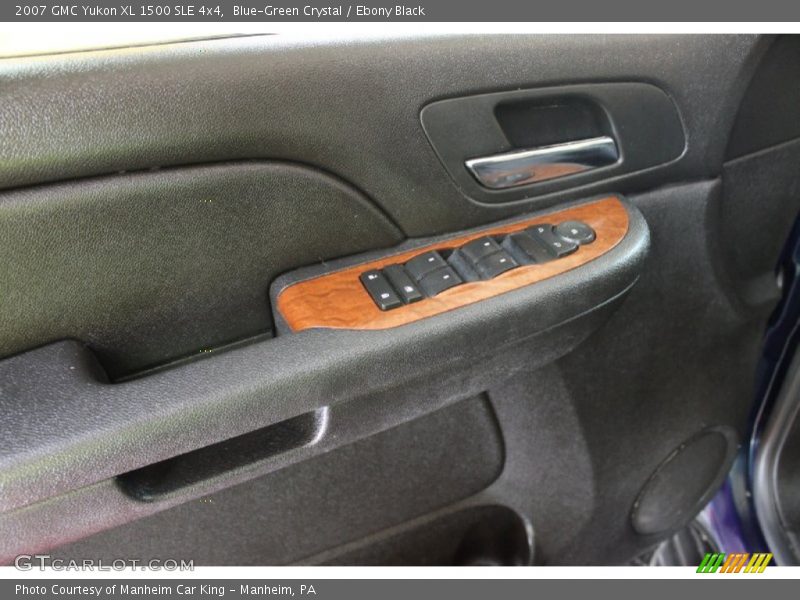 Blue-Green Crystal / Ebony Black 2007 GMC Yukon XL 1500 SLE 4x4