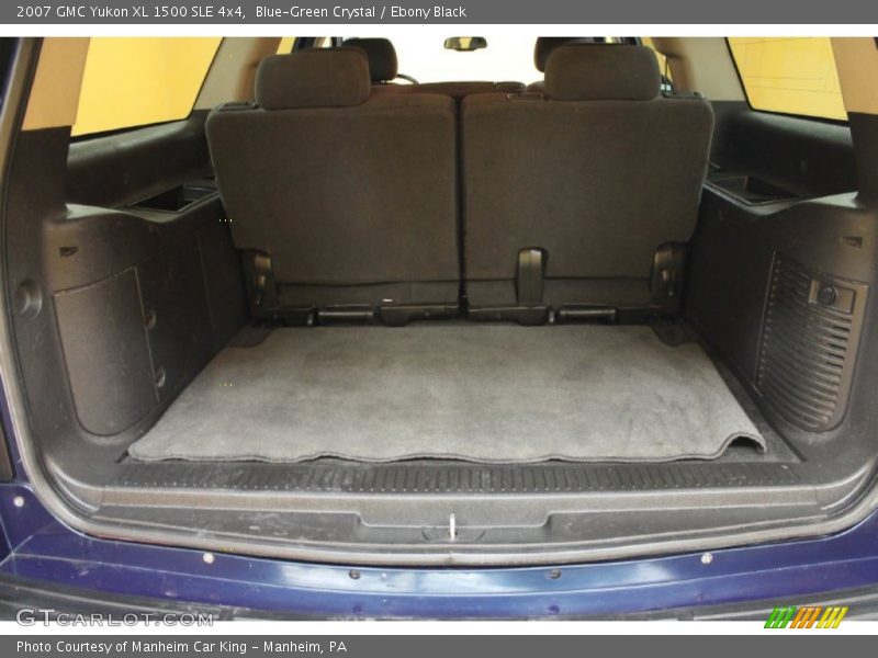 Blue-Green Crystal / Ebony Black 2007 GMC Yukon XL 1500 SLE 4x4