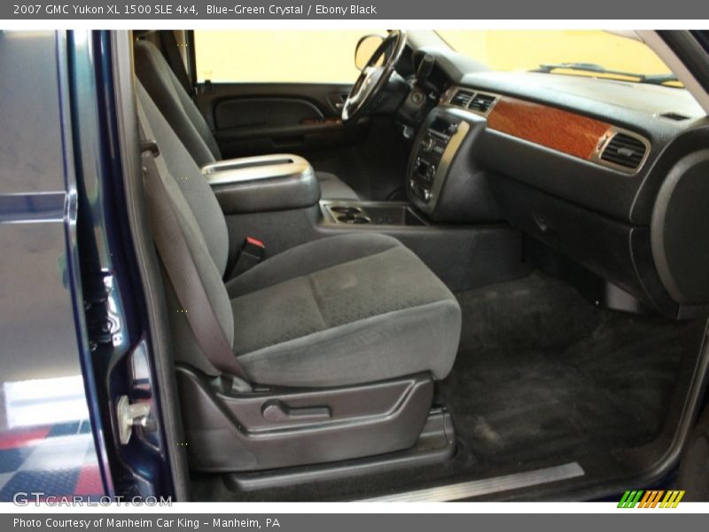 Blue-Green Crystal / Ebony Black 2007 GMC Yukon XL 1500 SLE 4x4