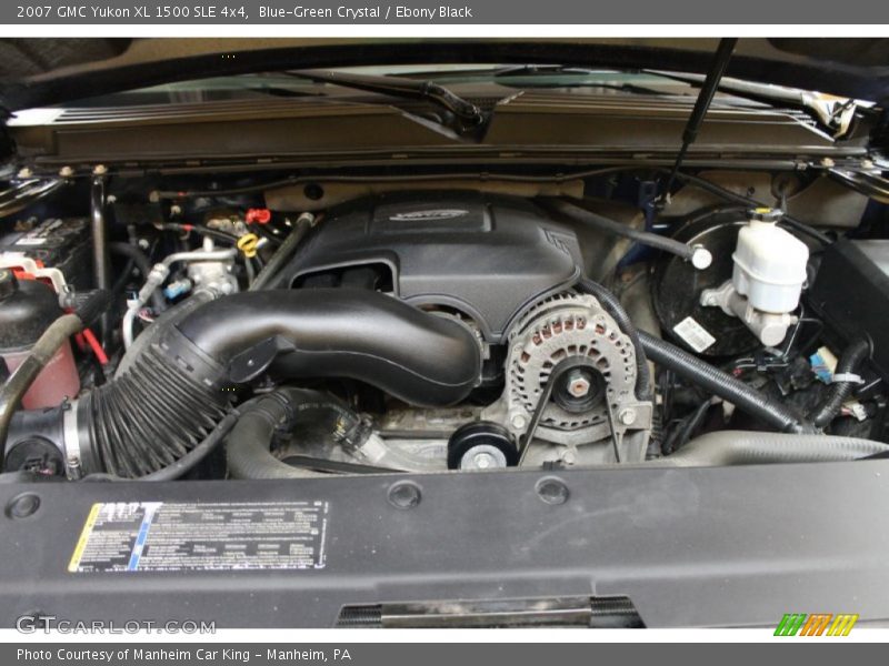 Blue-Green Crystal / Ebony Black 2007 GMC Yukon XL 1500 SLE 4x4
