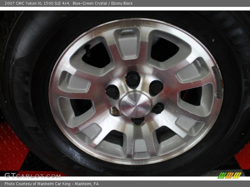 Blue-Green Crystal / Ebony Black 2007 GMC Yukon XL 1500 SLE 4x4