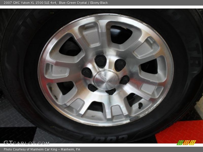 Blue-Green Crystal / Ebony Black 2007 GMC Yukon XL 1500 SLE 4x4