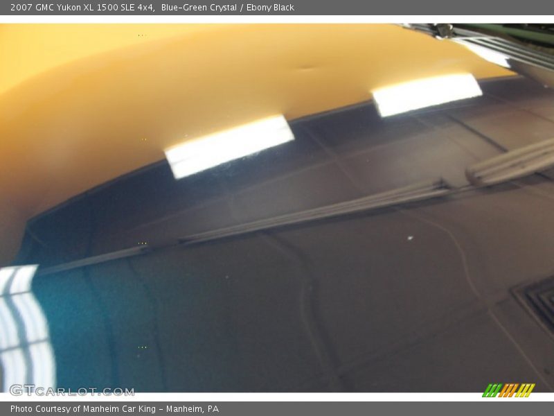 Blue-Green Crystal / Ebony Black 2007 GMC Yukon XL 1500 SLE 4x4