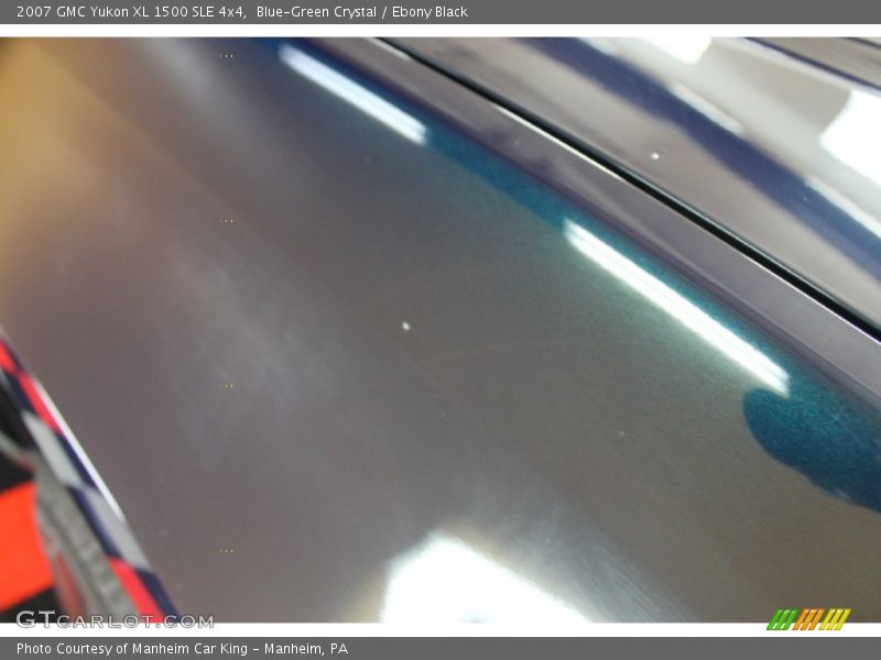 Blue-Green Crystal / Ebony Black 2007 GMC Yukon XL 1500 SLE 4x4