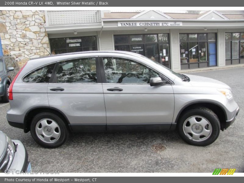 Whistler Silver Metallic / Black 2008 Honda CR-V LX 4WD