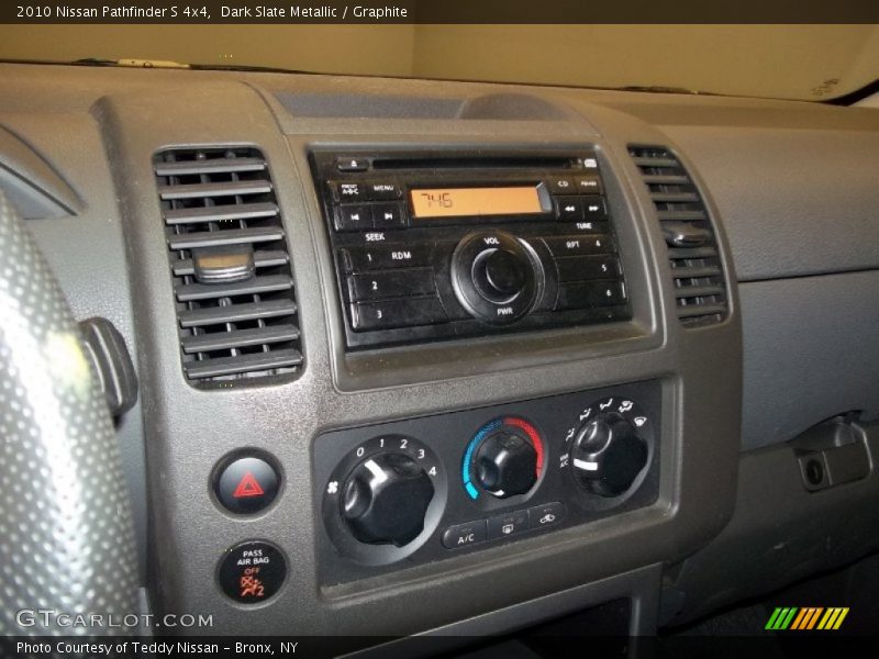 Dark Slate Metallic / Graphite 2010 Nissan Pathfinder S 4x4