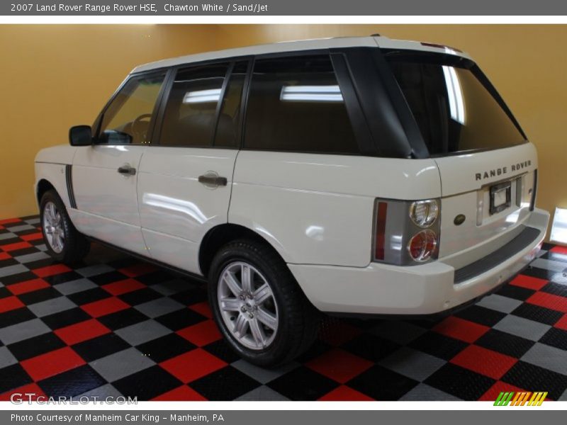 Chawton White / Sand/Jet 2007 Land Rover Range Rover HSE
