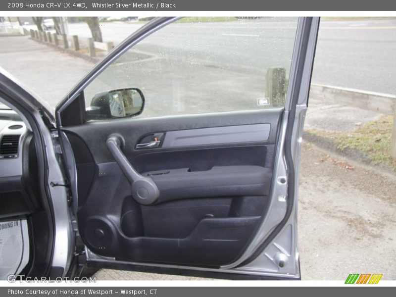 Whistler Silver Metallic / Black 2008 Honda CR-V LX 4WD