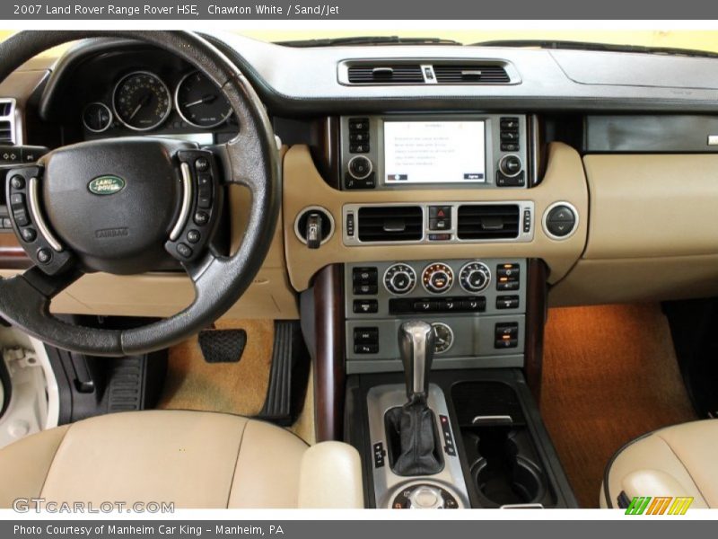 Chawton White / Sand/Jet 2007 Land Rover Range Rover HSE