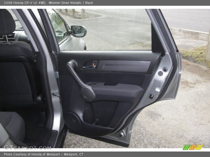 Whistler Silver Metallic / Black 2008 Honda CR-V LX 4WD