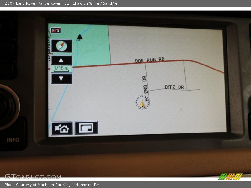 Chawton White / Sand/Jet 2007 Land Rover Range Rover HSE
