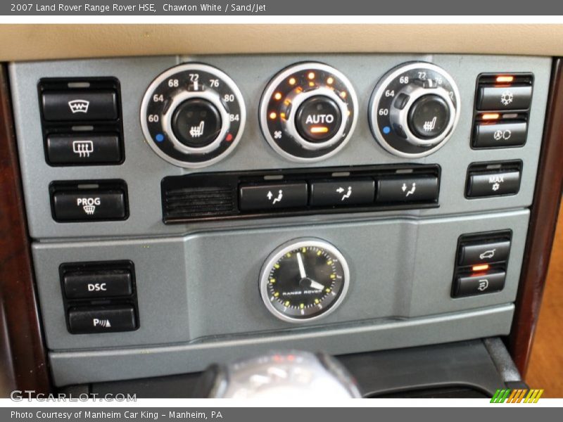 Chawton White / Sand/Jet 2007 Land Rover Range Rover HSE