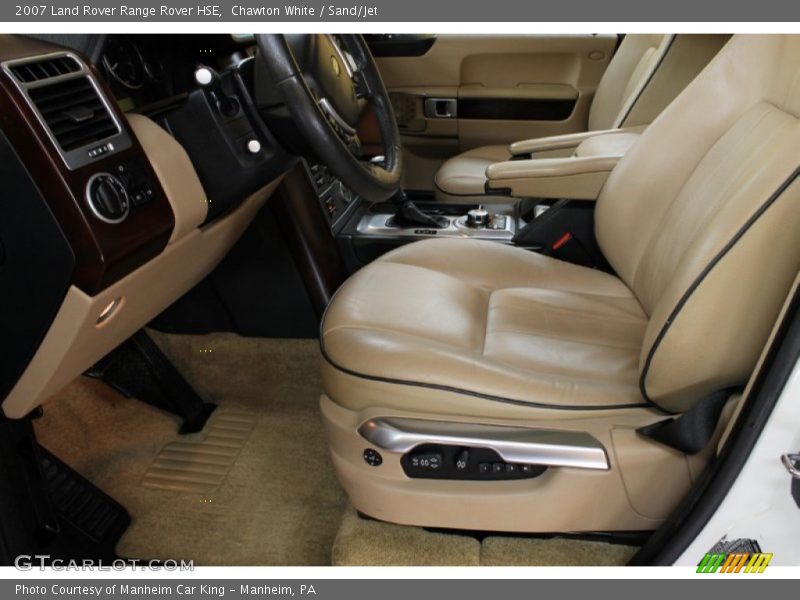 Chawton White / Sand/Jet 2007 Land Rover Range Rover HSE