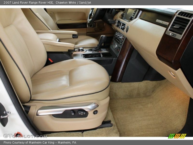 Chawton White / Sand/Jet 2007 Land Rover Range Rover HSE