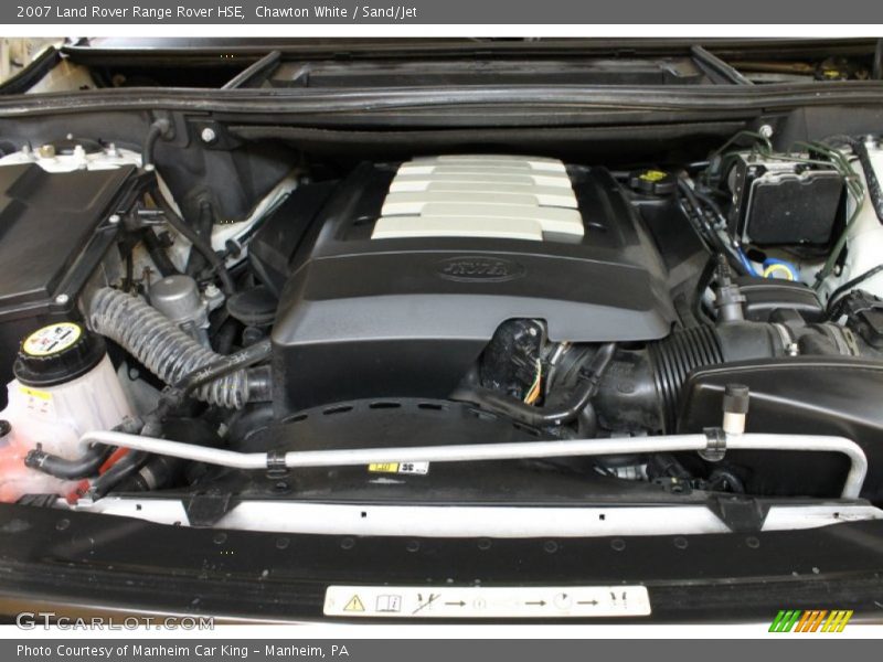 Chawton White / Sand/Jet 2007 Land Rover Range Rover HSE