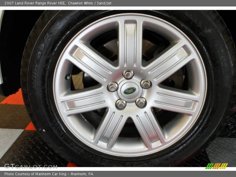 Chawton White / Sand/Jet 2007 Land Rover Range Rover HSE