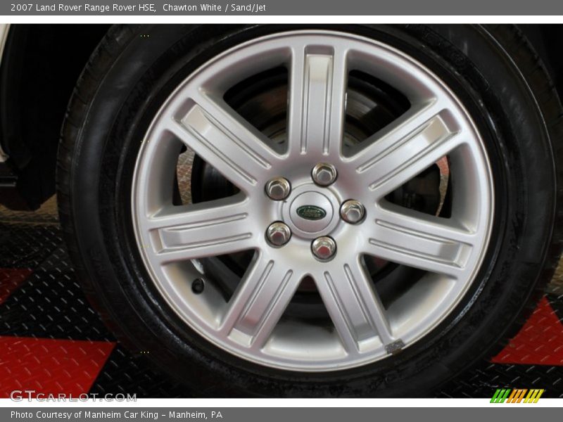 Chawton White / Sand/Jet 2007 Land Rover Range Rover HSE