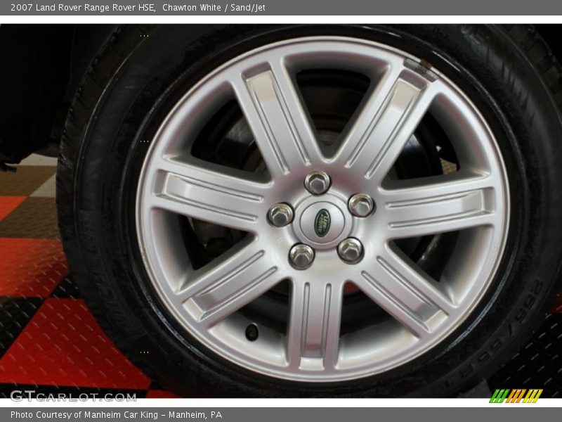 Chawton White / Sand/Jet 2007 Land Rover Range Rover HSE