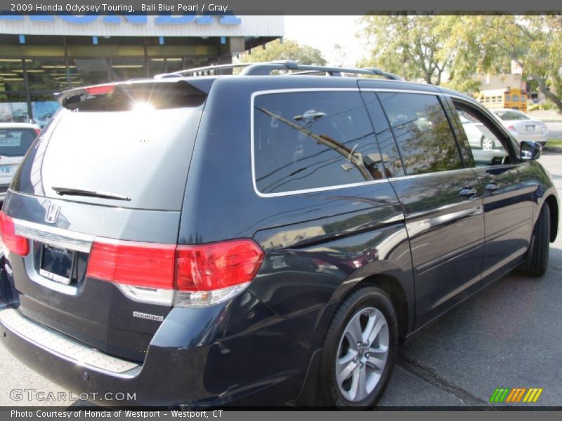 Bali Blue Pearl / Gray 2009 Honda Odyssey Touring