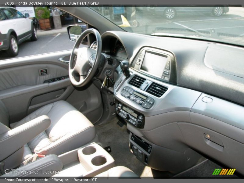 Bali Blue Pearl / Gray 2009 Honda Odyssey Touring