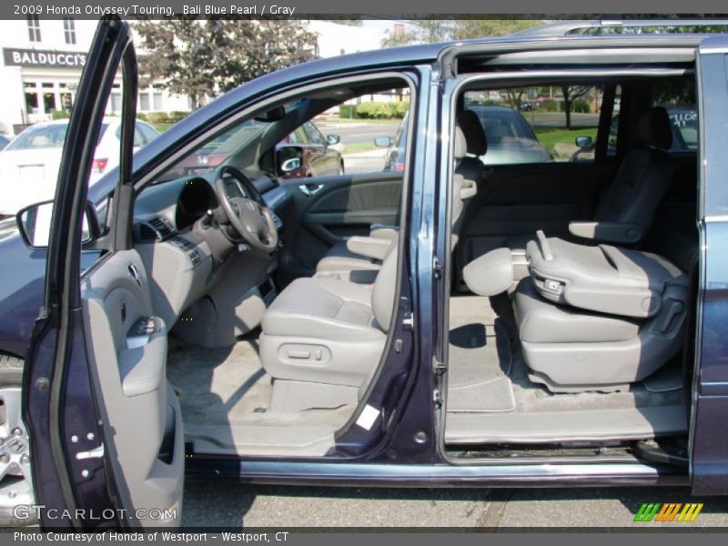 Bali Blue Pearl / Gray 2009 Honda Odyssey Touring