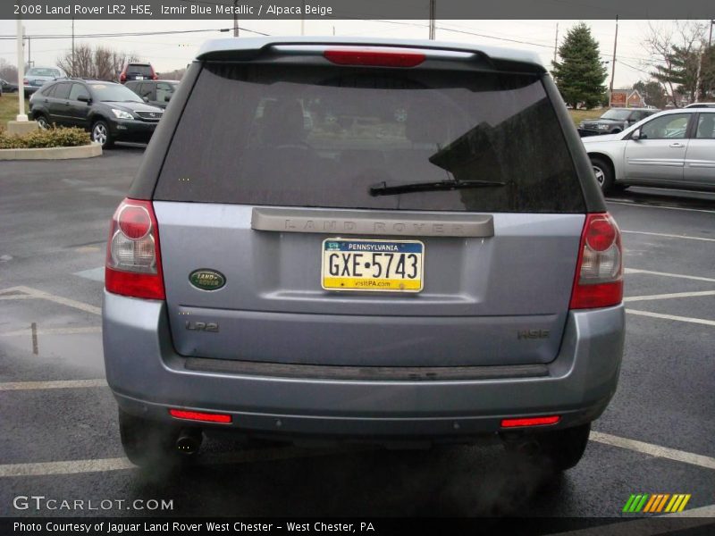 Izmir Blue Metallic / Alpaca Beige 2008 Land Rover LR2 HSE