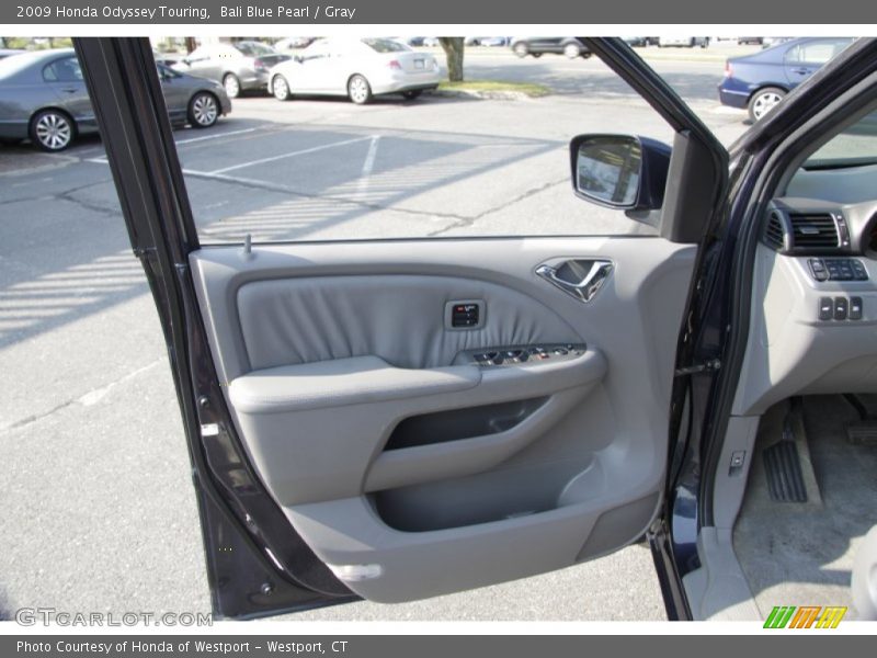 Bali Blue Pearl / Gray 2009 Honda Odyssey Touring
