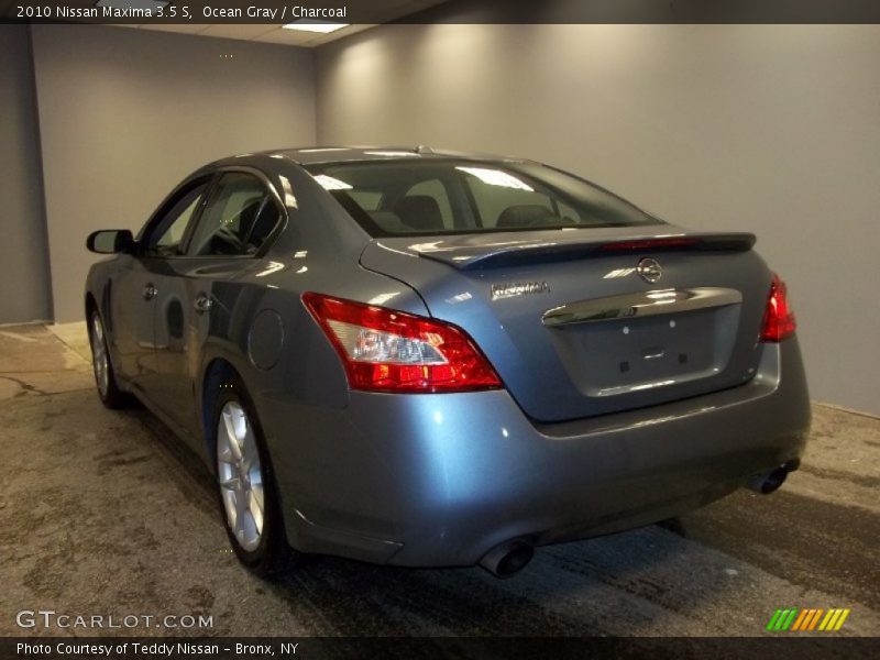 Ocean Gray / Charcoal 2010 Nissan Maxima 3.5 S