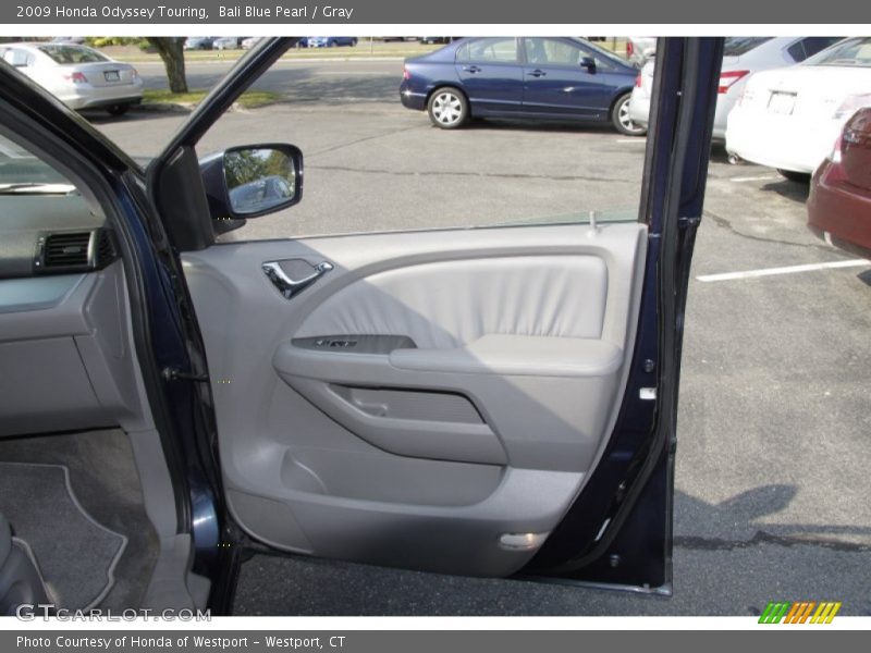 Bali Blue Pearl / Gray 2009 Honda Odyssey Touring