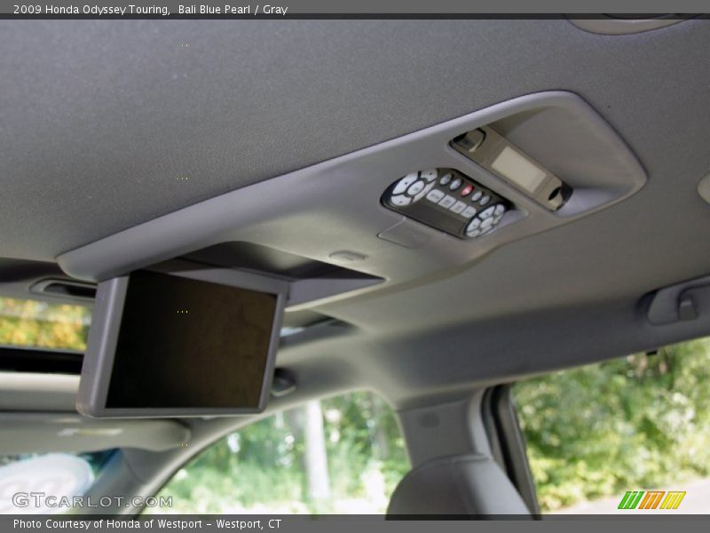 Bali Blue Pearl / Gray 2009 Honda Odyssey Touring