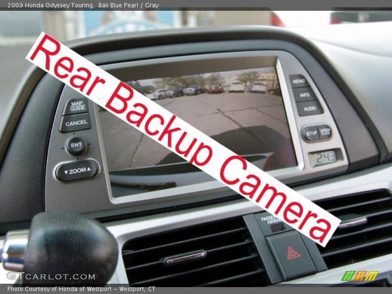 Bali Blue Pearl / Gray 2009 Honda Odyssey Touring