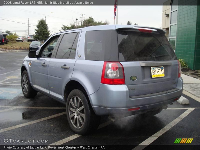Izmir Blue Metallic / Alpaca Beige 2008 Land Rover LR2 HSE