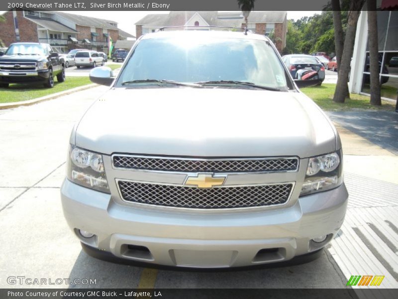 Silver Birch Metallic / Ebony 2009 Chevrolet Tahoe LTZ