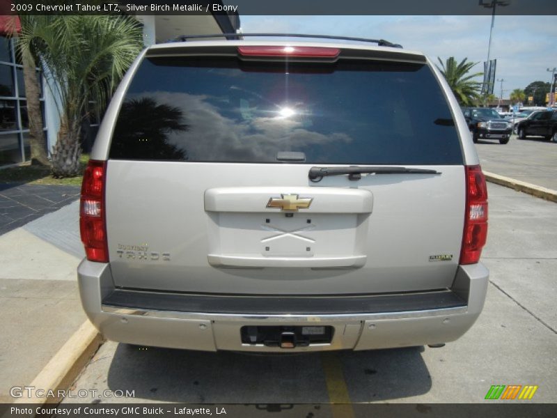 Silver Birch Metallic / Ebony 2009 Chevrolet Tahoe LTZ