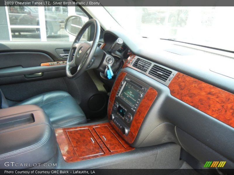 Silver Birch Metallic / Ebony 2009 Chevrolet Tahoe LTZ