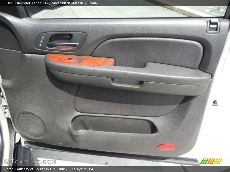 Silver Birch Metallic / Ebony 2009 Chevrolet Tahoe LTZ