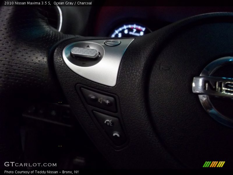 Ocean Gray / Charcoal 2010 Nissan Maxima 3.5 S