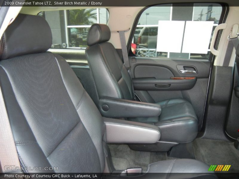 Silver Birch Metallic / Ebony 2009 Chevrolet Tahoe LTZ