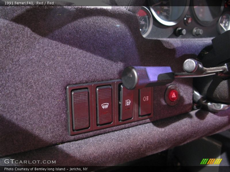 Controls of 1991 F40 