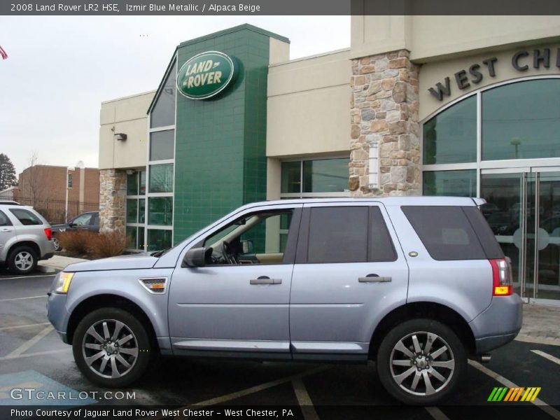 Izmir Blue Metallic / Alpaca Beige 2008 Land Rover LR2 HSE