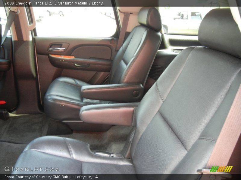 Silver Birch Metallic / Ebony 2009 Chevrolet Tahoe LTZ