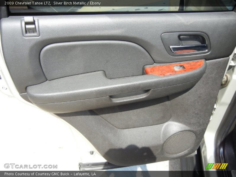 Silver Birch Metallic / Ebony 2009 Chevrolet Tahoe LTZ