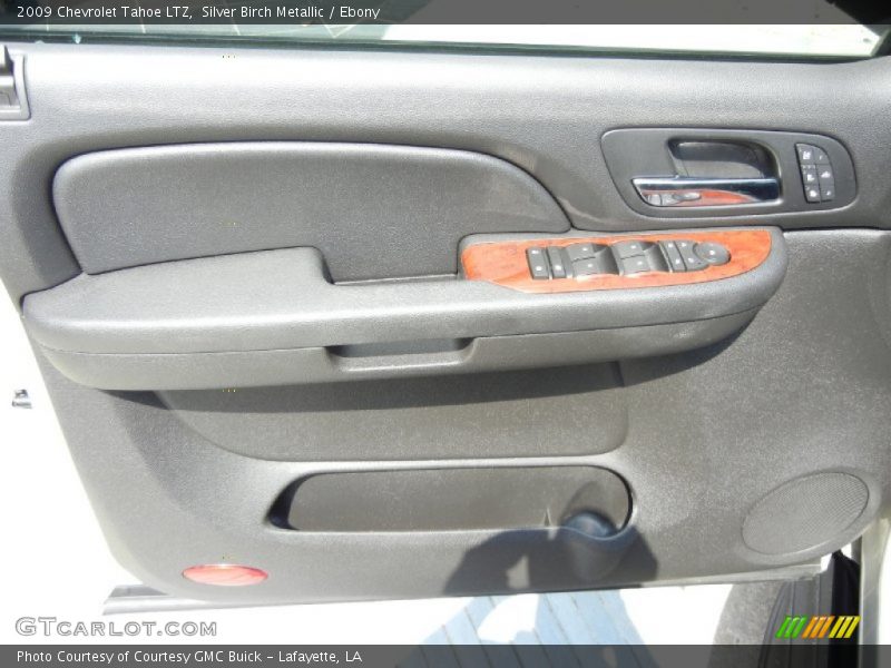 Silver Birch Metallic / Ebony 2009 Chevrolet Tahoe LTZ