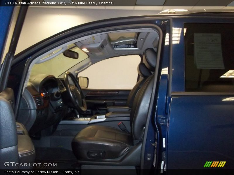 Navy Blue Pearl / Charcoal 2010 Nissan Armada Platinum 4WD