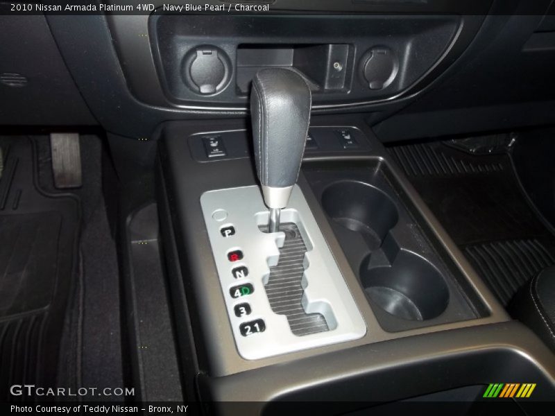 Navy Blue Pearl / Charcoal 2010 Nissan Armada Platinum 4WD