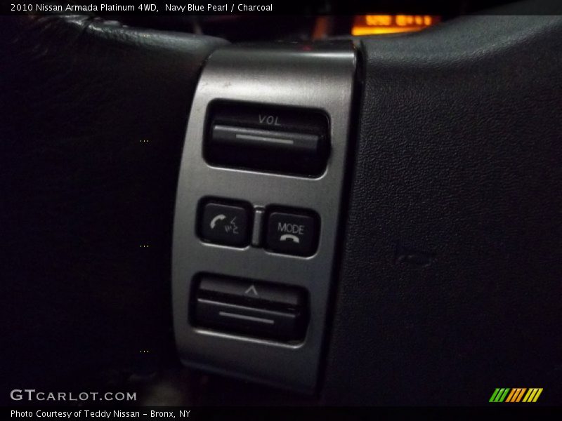 Navy Blue Pearl / Charcoal 2010 Nissan Armada Platinum 4WD