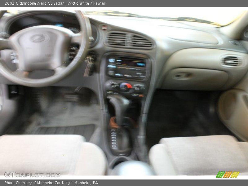 Arctic White / Pewter 2002 Oldsmobile Alero GL Sedan