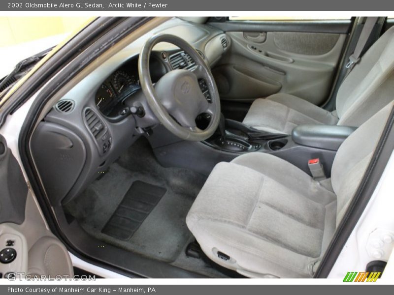  2002 Alero GL Sedan Pewter Interior